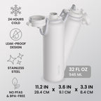 Bentgo Flip 2-in-1 Water Bottle (32 fl oz)